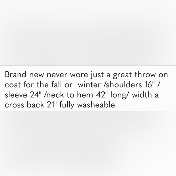 Black knit sweater Coat L - Picture 4 of 4